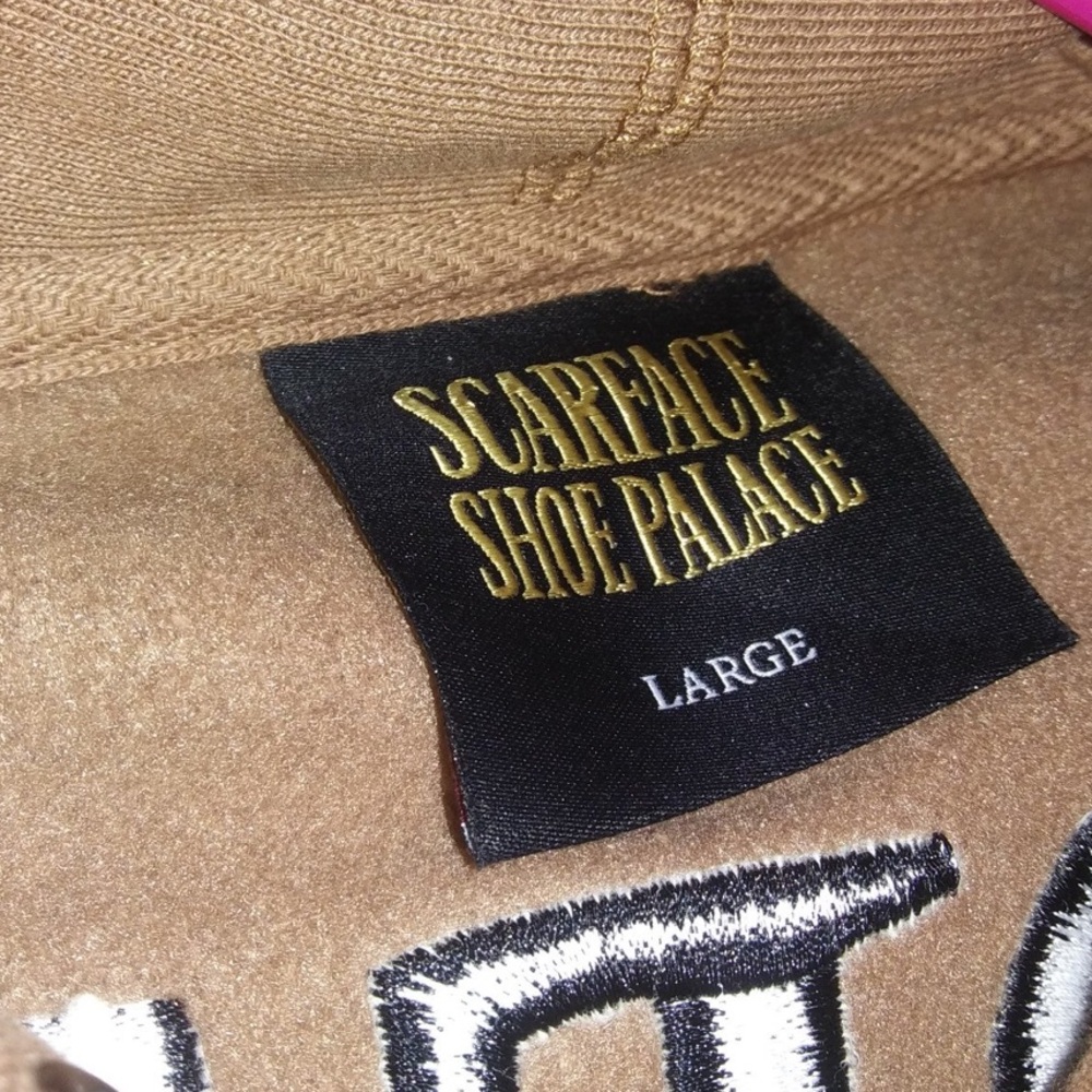 Scarface Shoe Palace Tan Hoodie